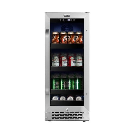 Whynter 112 can undercounter stainless steel beverage refrigerator