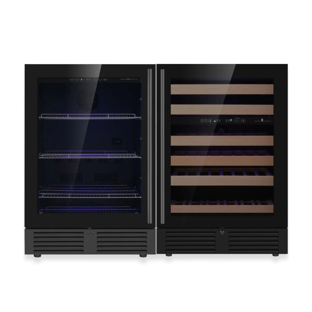 48-inch under-bench wine and beverage cooler