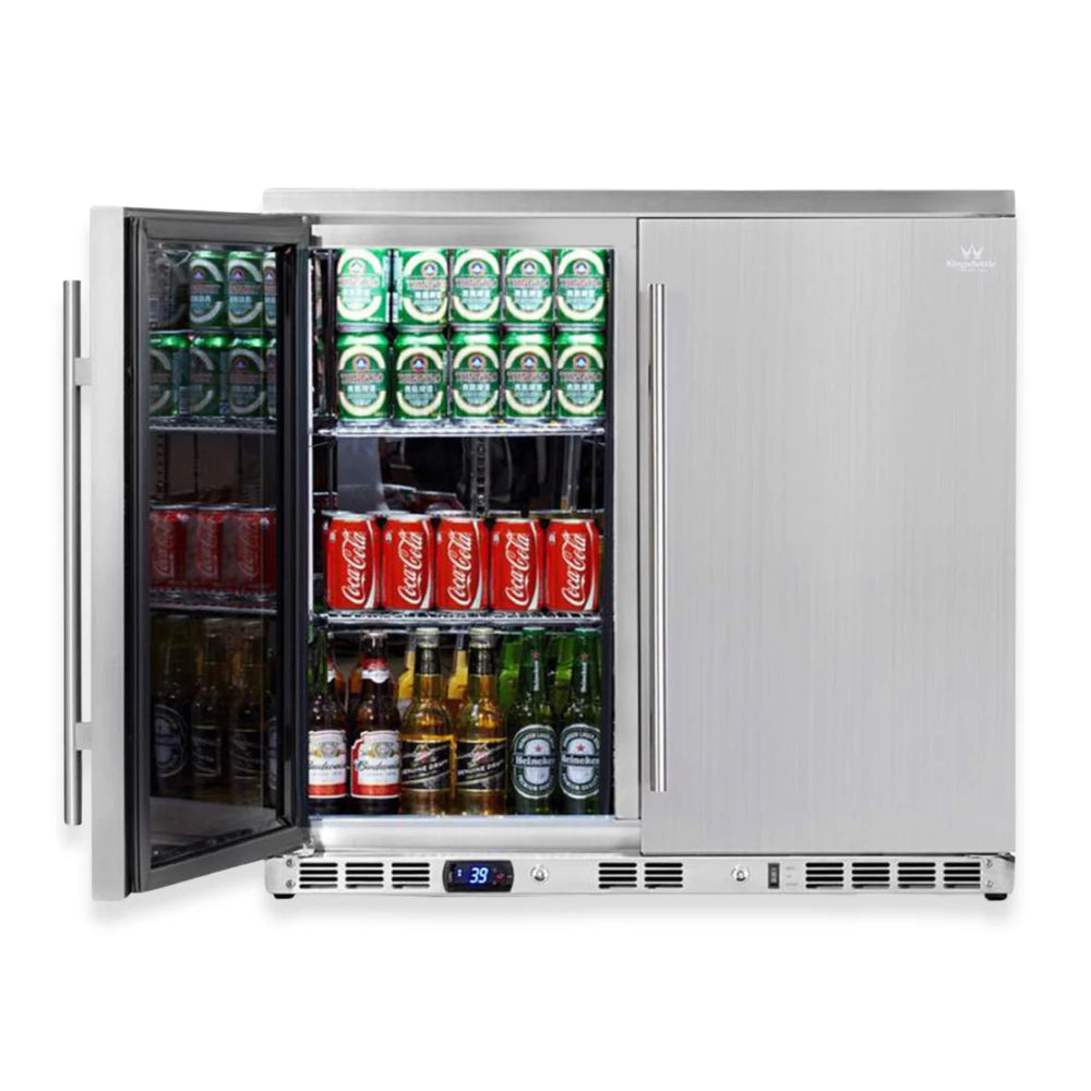 Premium undercounter outdoor beverage cooler