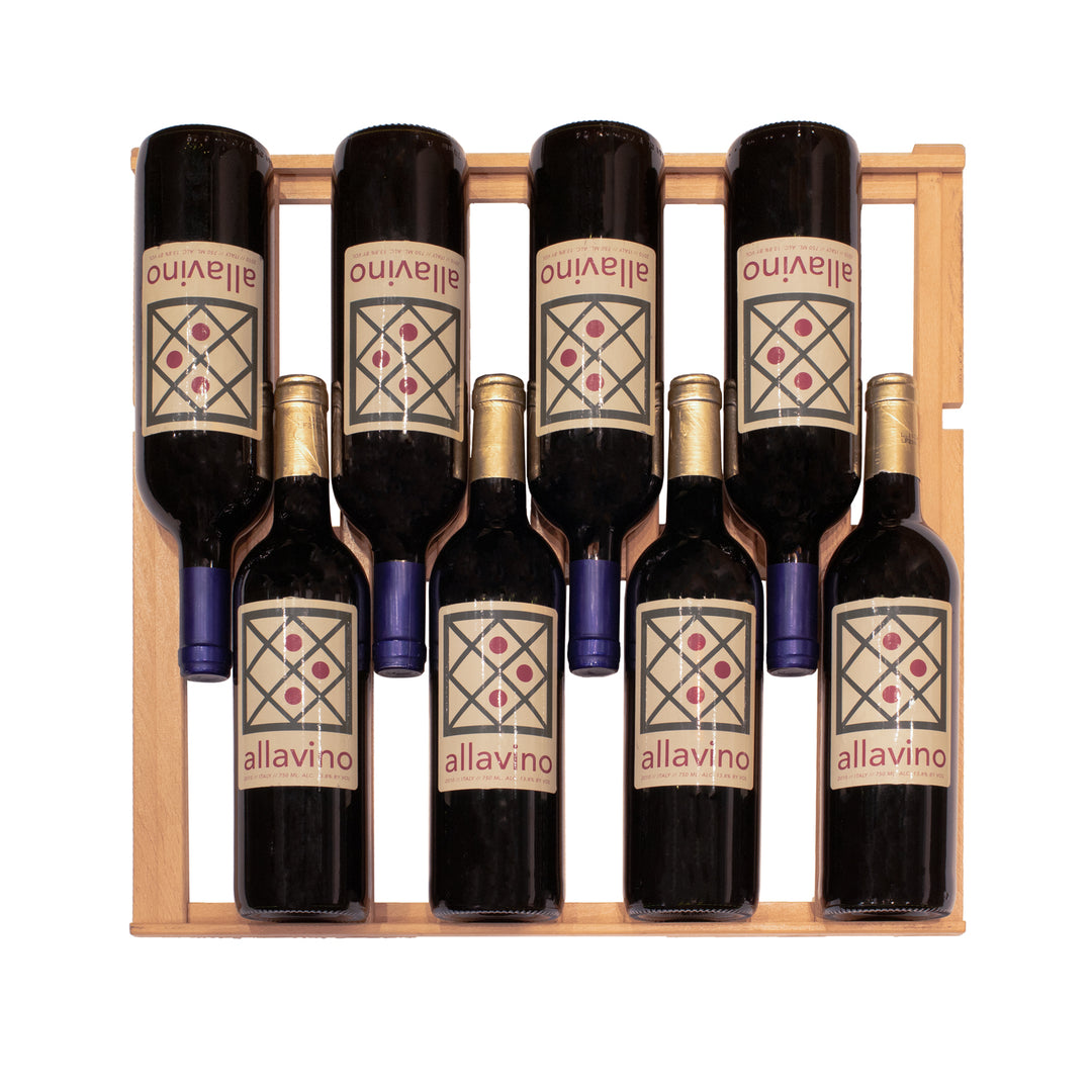 Allavino Cascina Series 47-Bottle Dual Zone Freestanding Wine Cooler – Stainless Steel Door