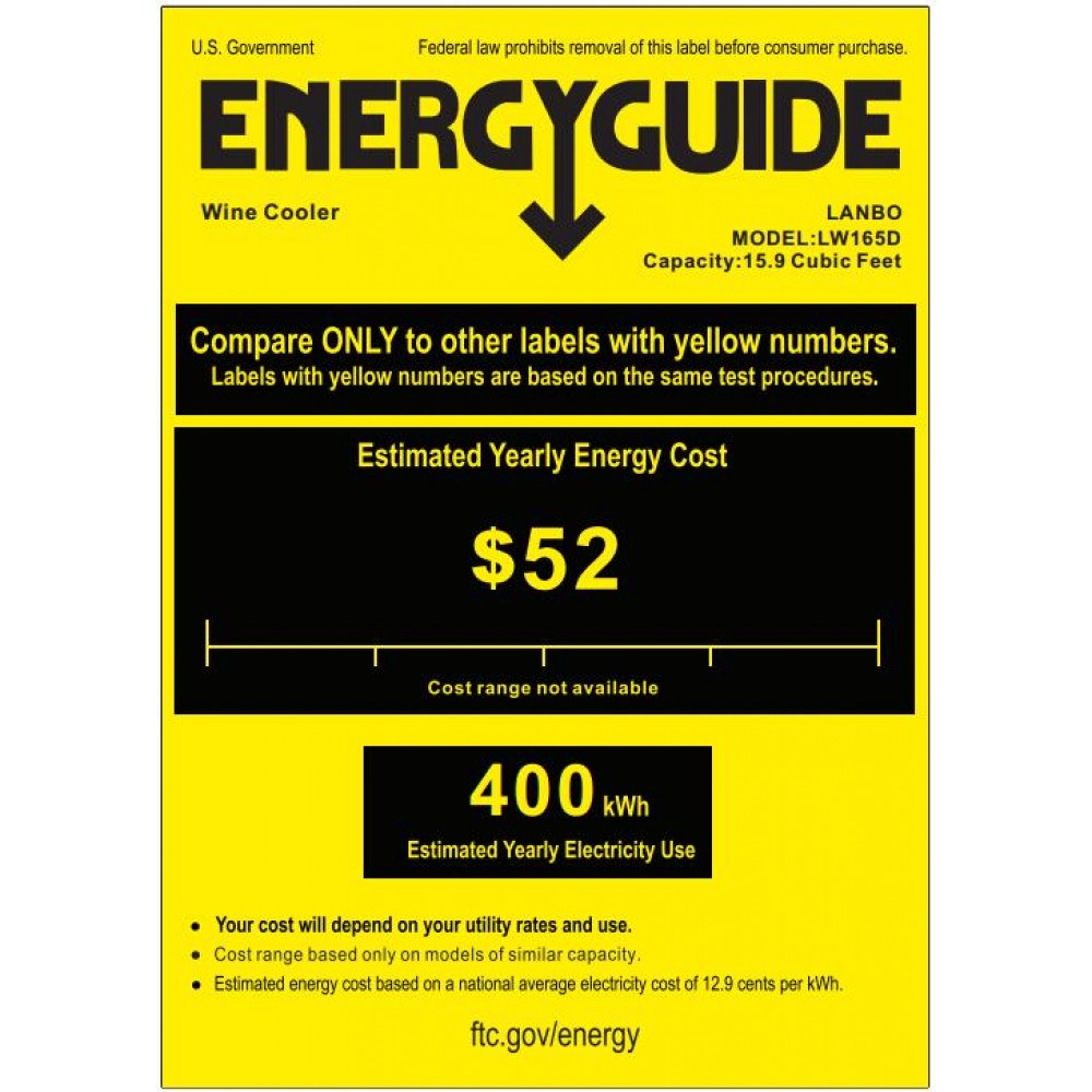 Lanbo 160-Bottle Dual Zone Wine Cooler – Advanced Cooling, Sleek and Spacious Design