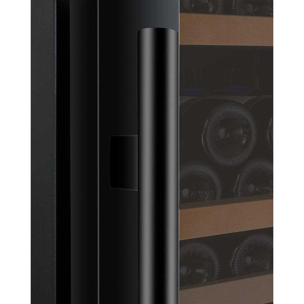 Allavino FlexCount 349-Bottle Triple Zone Wine Fridge – Tall Side-by-Side, Black Doors