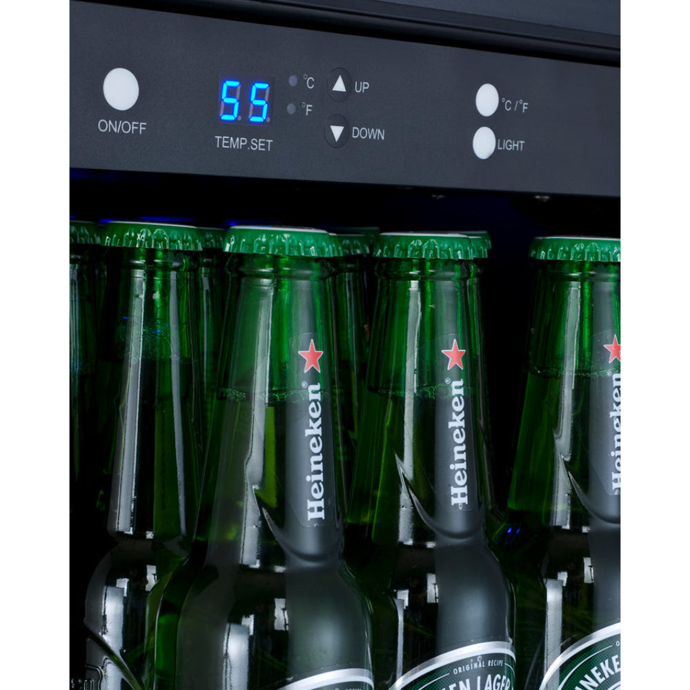 Allavino VSBC15-SL20 beverage cooler with adjustable digital temperature control