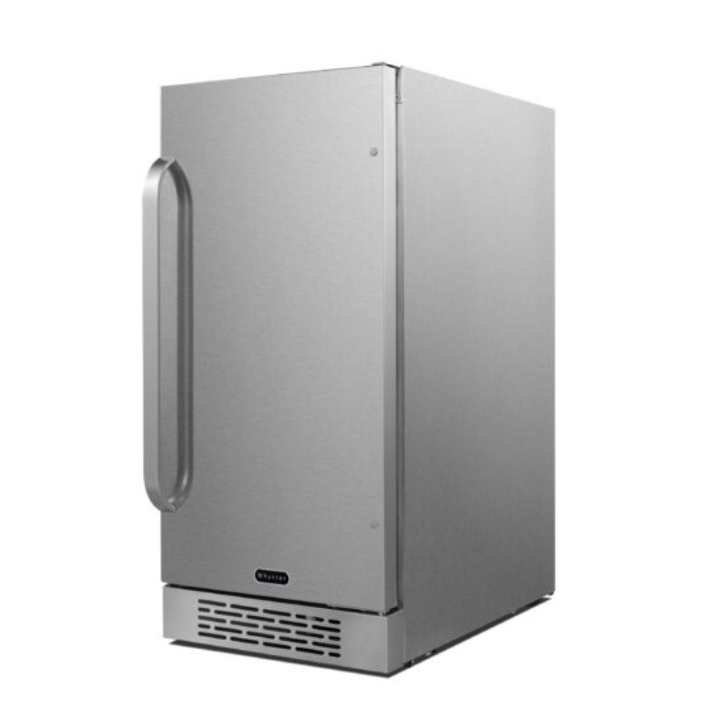 15-inch built-in stainless steel fridge for patio or kitchen