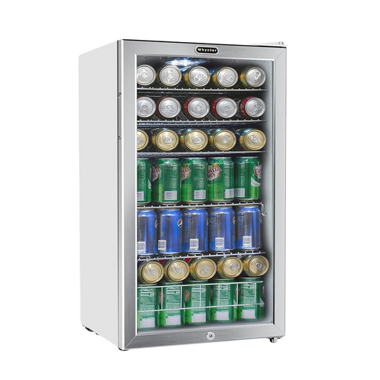 Whynter 127-can stainless steel beverage refrigerator