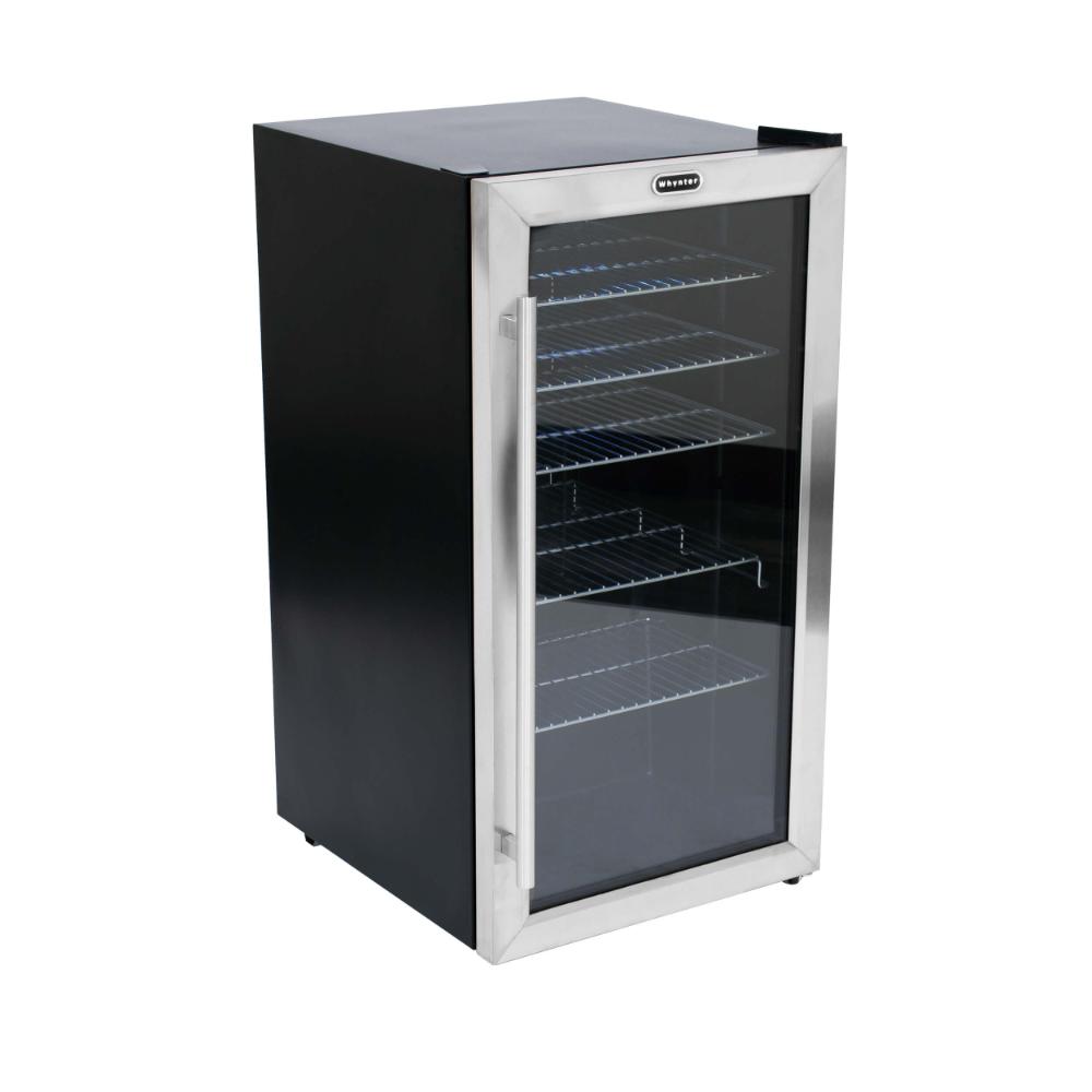 Compact wine fridge for home bar and kitchen