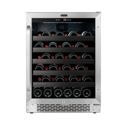 Whynter 24" 46-Bottle Single Zone Built-In/Undercounter Stainless Steel Wine Refrigerator