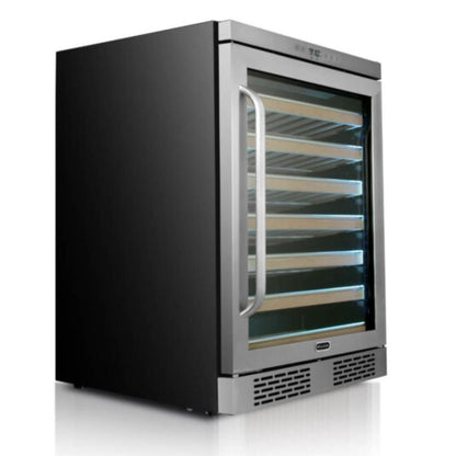 Built-in wine fridge with multicolor LED lightshow