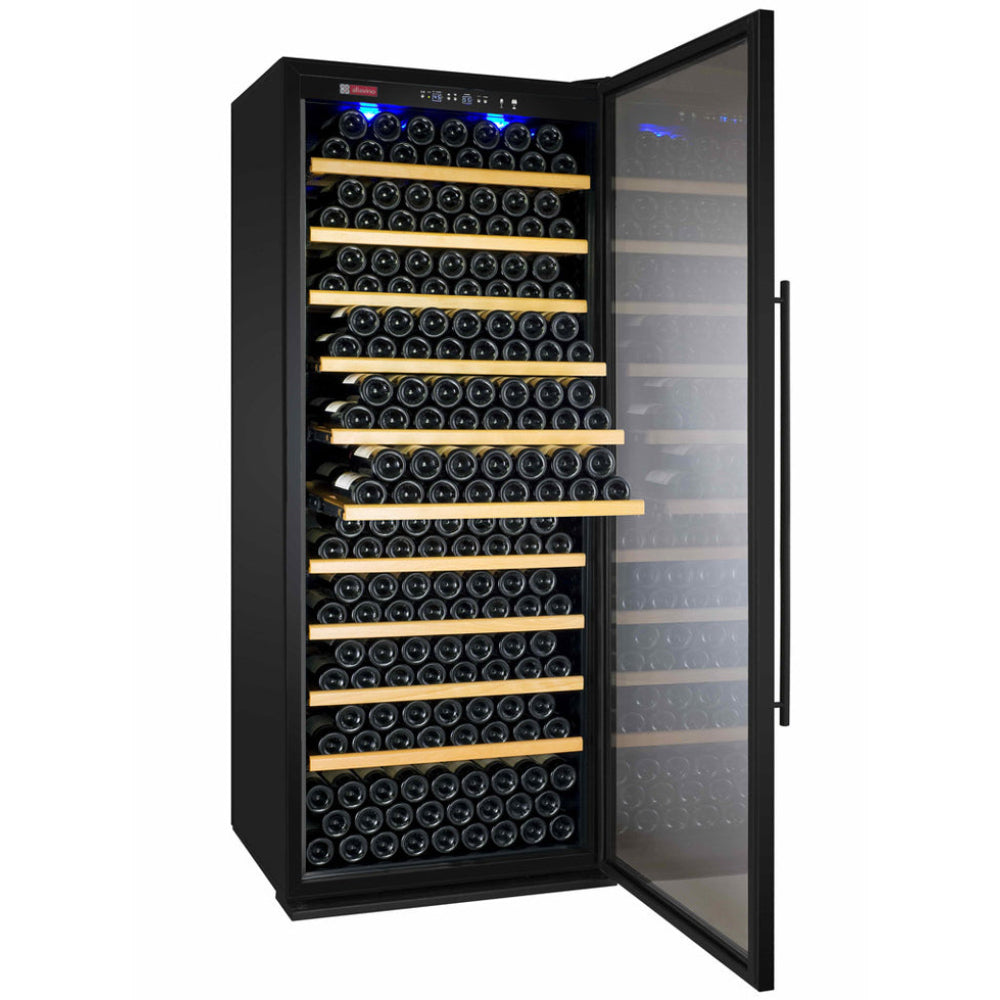 Open door Allavino 32-inch Vite II single-zone wine refrigerator with 277-bottle capacity