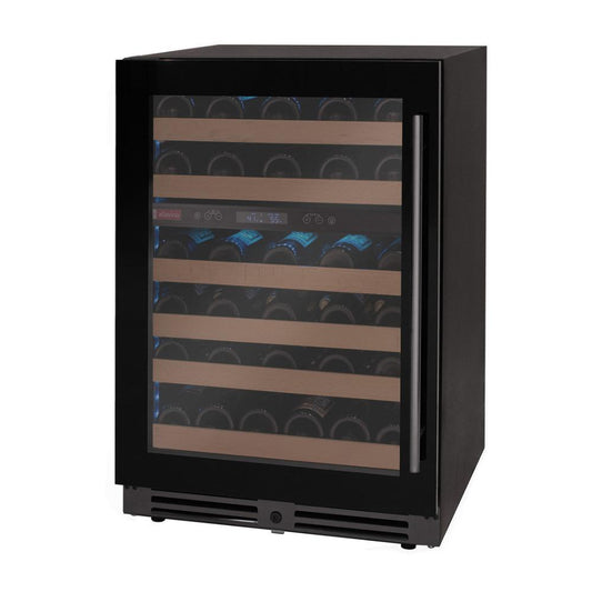 Allavino 50-Bottle Single Zone Built-In Wine Refrigerator – Black Glass Door, Left Hinge | Reserva Series