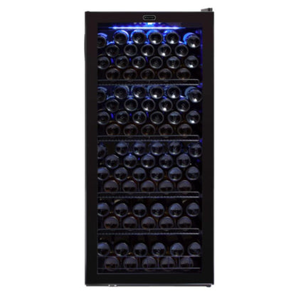 Whynter FWC-1201BB 124 bottle freestanding wine refrigerator