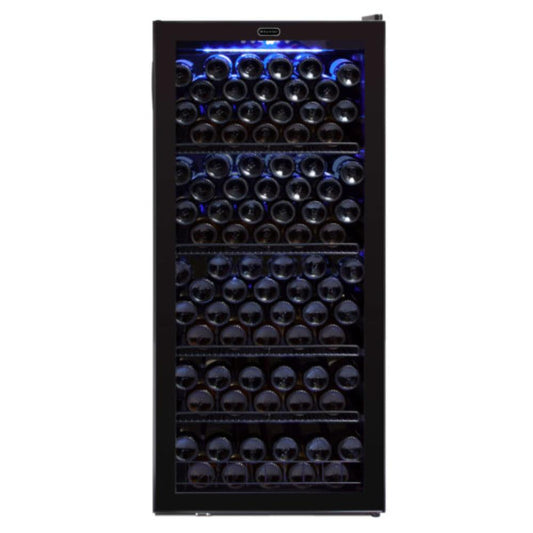 Whynter FWC-1201BB 124 bottle freestanding wine refrigerator