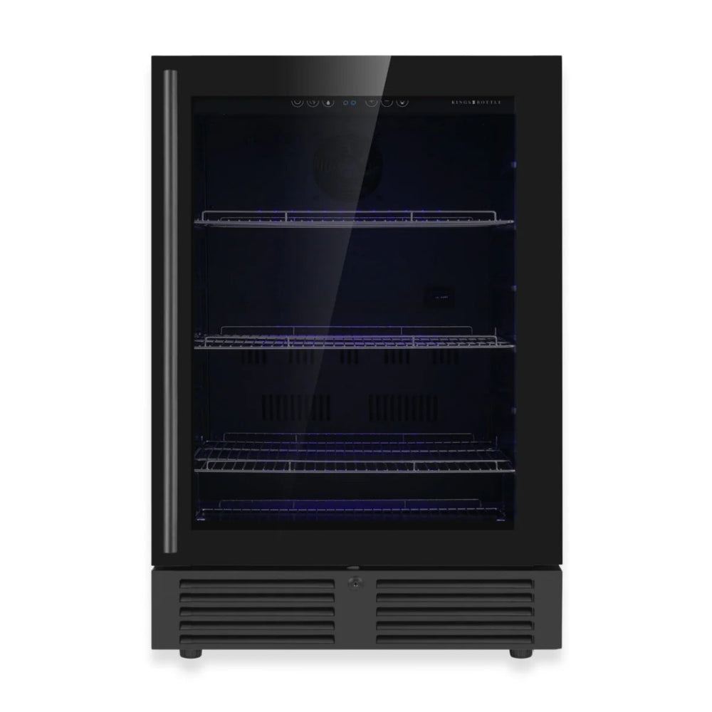 24-inch under-counter beer fridge with Low-E glass door