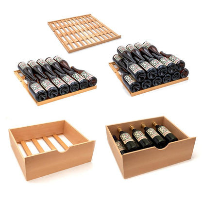 Allavino 185-Bottle Single Zone Wine Vault – Solid Black Door, Right Hinge | Commercial-Grade Storage