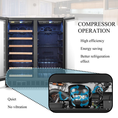 LanboPro 30-Inch Wine and Beverage Cooler – Stylish and Versatile Storage