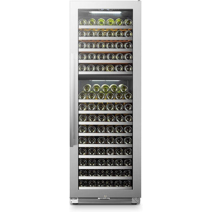 LanboPro 153-Bottle Dual Zone Wine Cooler – Efficient Cooling, Sleek Design