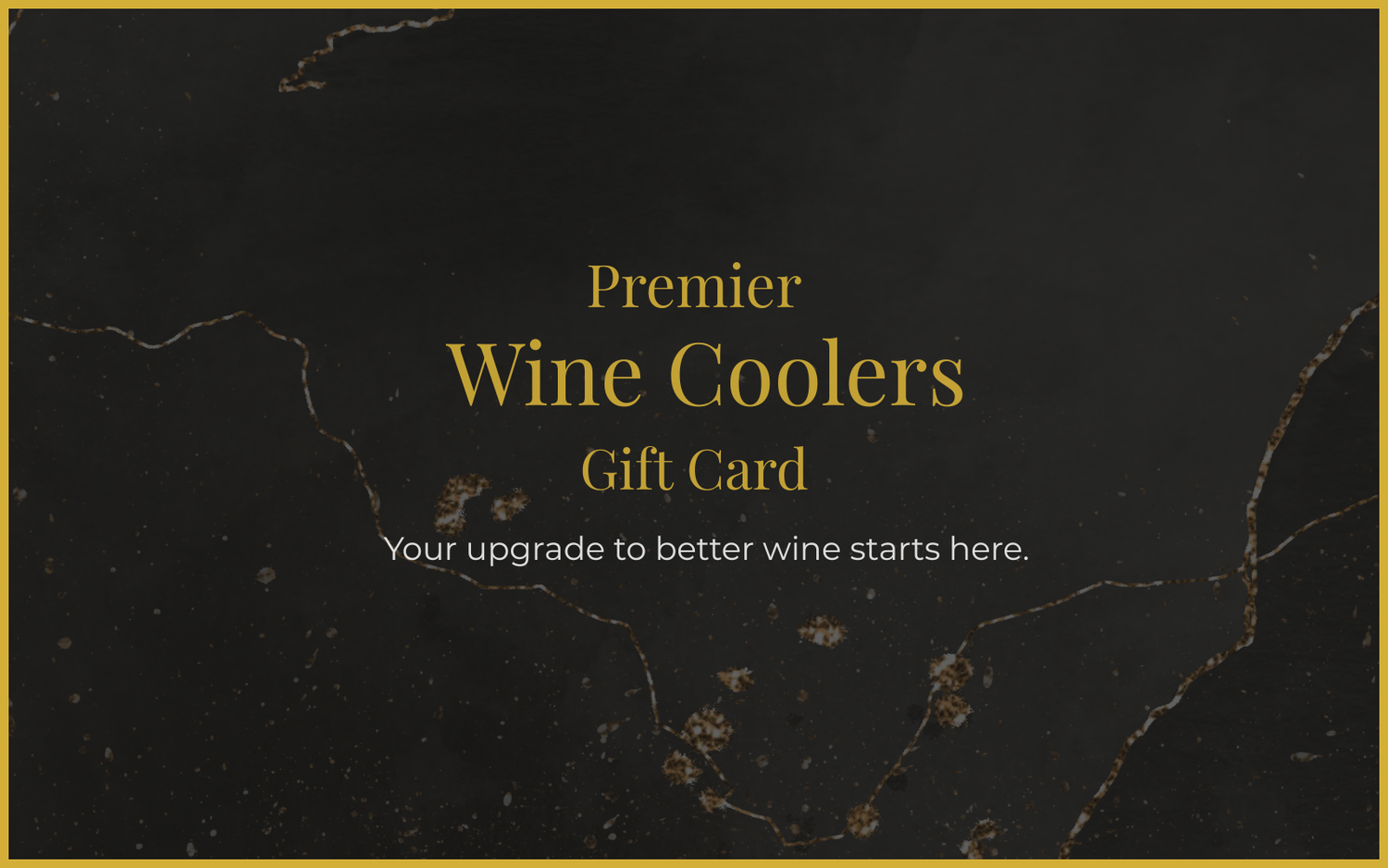 Premier Wine COolers gift card 
