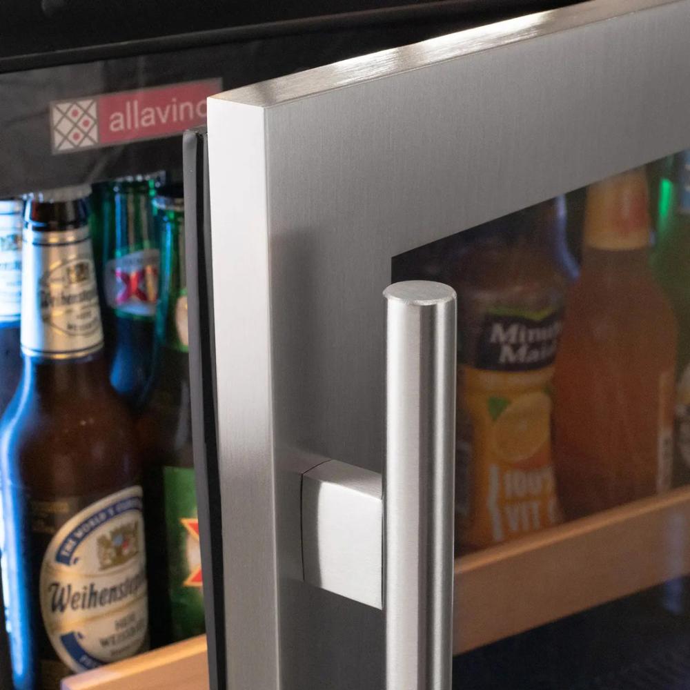 Allavino 24" Beverage Center – Stainless Steel Door, Right Hinge | Reserva Series
