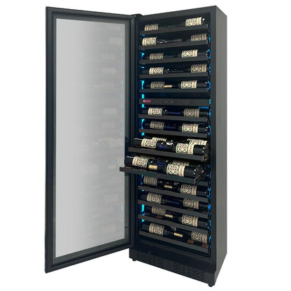 Allavino Reserva Series 67-Bottle Dual Zone Tall Black Wine Refrigerator - Left Hinge