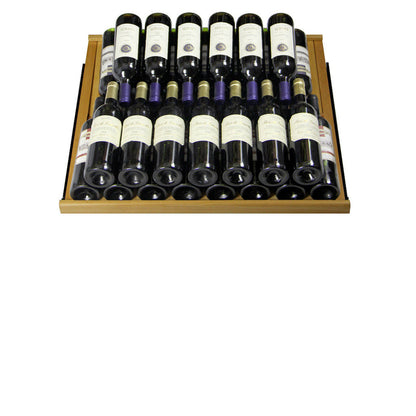 Allavino 32” Vite II Tru-Vino Single Zone 277 Bottle Wine Refrigerator - Stainless Steel Right Hinge