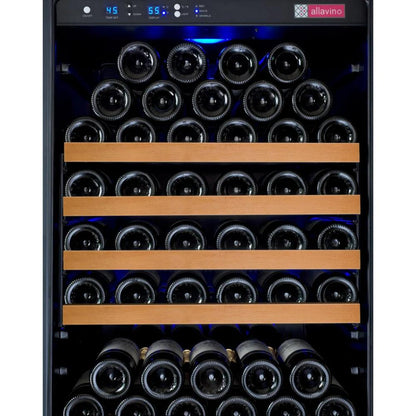 Allavino FlexCount Series 344-Bottle Four Zone Wine Refrigerator– Black Finish