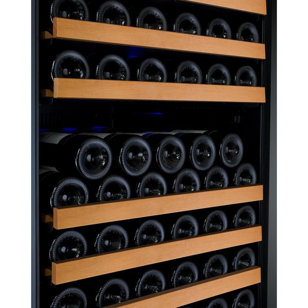 Allavino FlexCount Series 344-Bottle Four Zone Wine Refrigerator– Black Finish