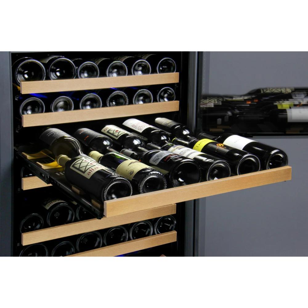 Allavino FlexCount Series 344-Bottle Four Zone Wine Refrigerator– Black Finish