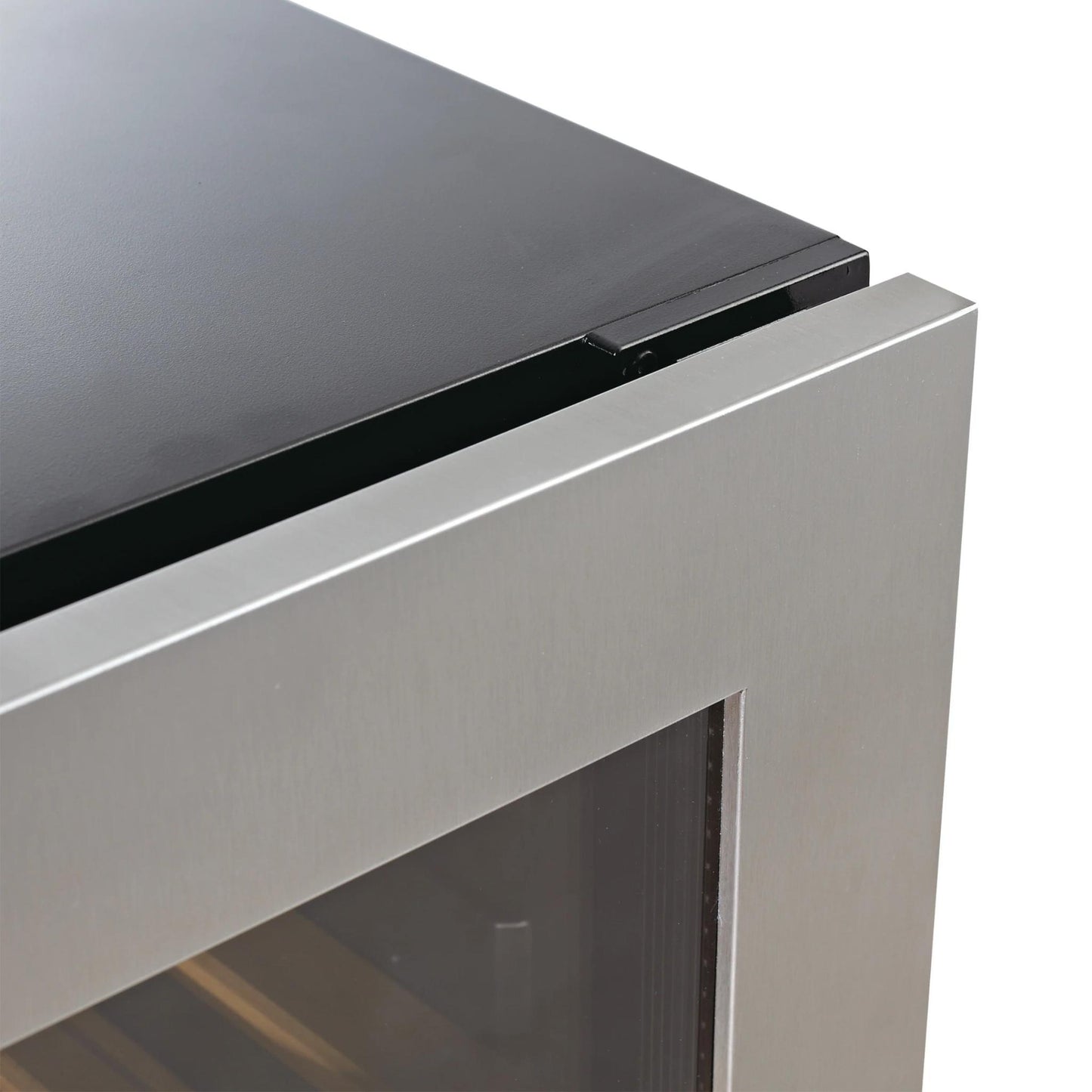 KingsBottle 71" - 630 Can Beverage Refrigerator – Stainless Steel, Right Hinge